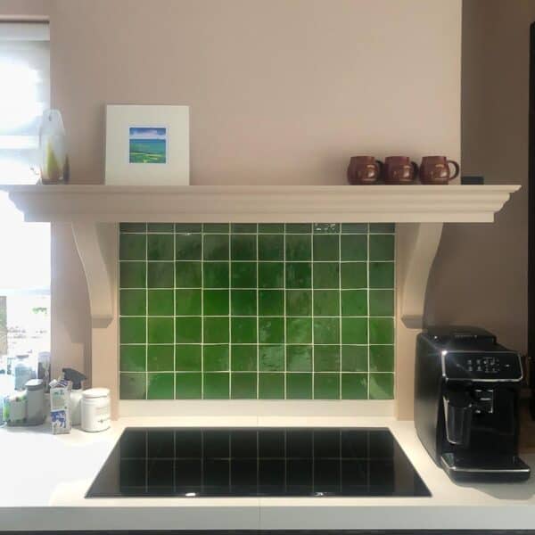 Zellige groen productfoto