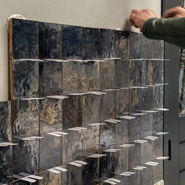 Zellige Metal Blue Productfoto