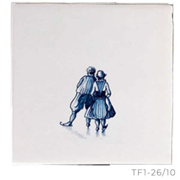 Beschilderde Hollandse witjes Winterserie - TF1-26-10