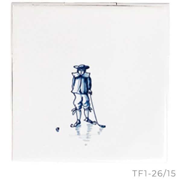 Beschilderde Hollandse witjes Winterserie - TF1-26-15