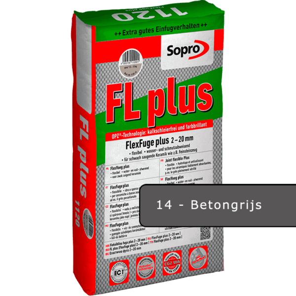 Sopro Flexvoeg Plus betongrijs