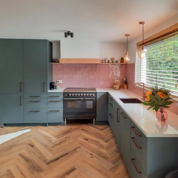 Zellige Oud Roze - Afbeelding 2