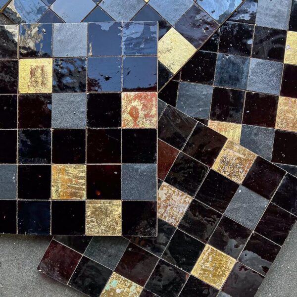 Dark Gold Mix 5x5cm - Afbeelding 5