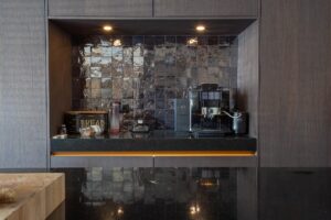 Realisatie Schoonrewored met Metal Blue zelliges