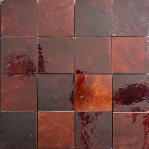 Productfoto zelliges Burgundy Brown 100-007